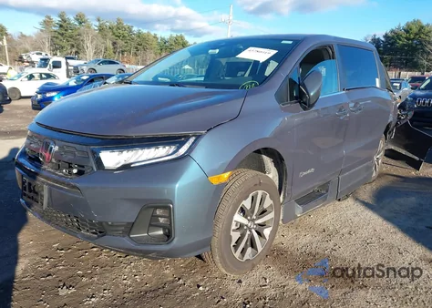 2025 Honda Odyssey Ex-L from USA, damaged, VIN 5FNRL6H67SB071338